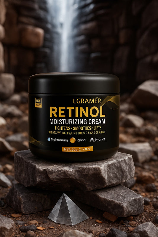 LGRAMER Retinol Men’s Cream – Anti-Aging & Hydration