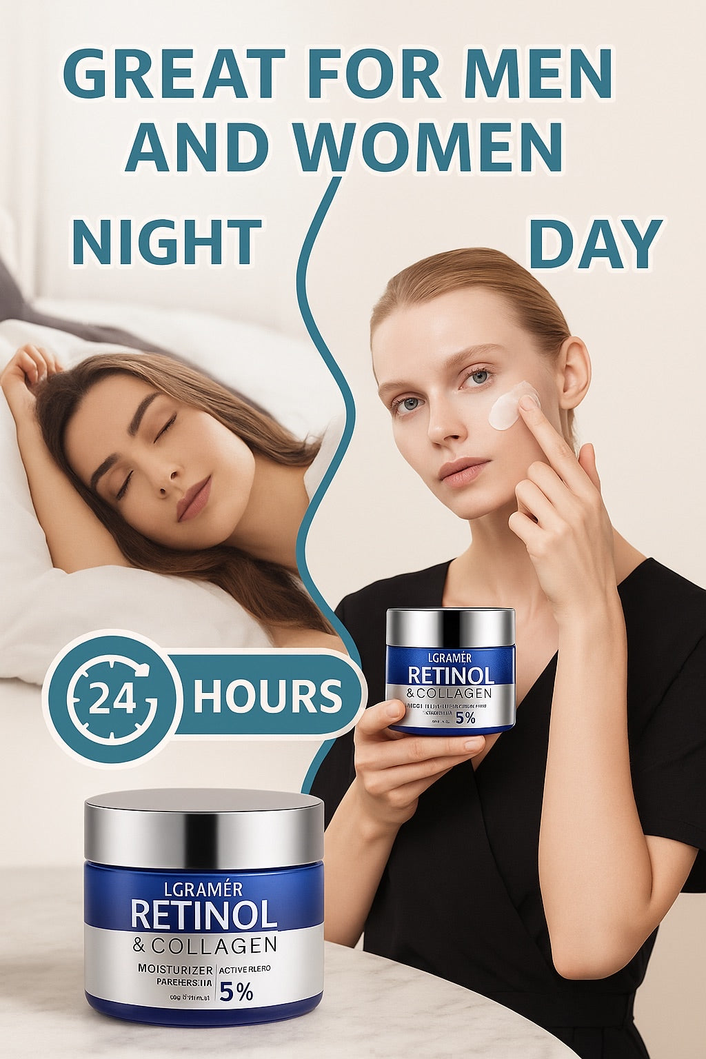  LGRAMER Retinol Cream – Firming & Moisture Complex